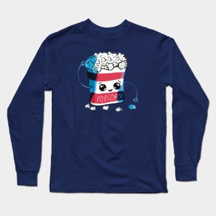 Cute popcorn Long Sleeve T-Shirt